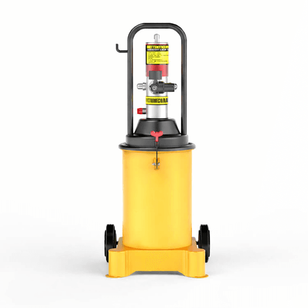 Пневматический солидолонагнетатель Petropump PP230018, 50:1 с емкостью 12 кг, с тележкой
