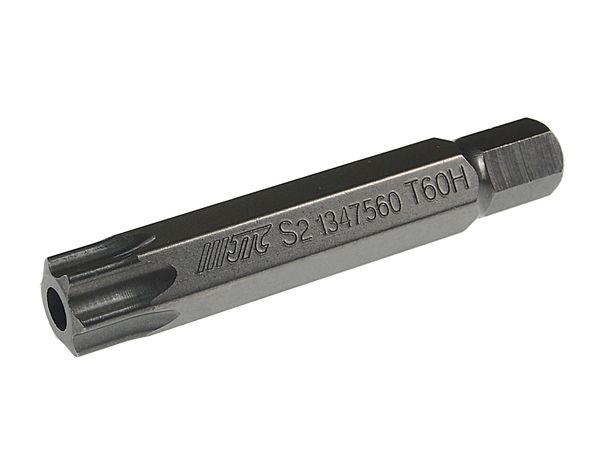 Бита TORX удлиненная JTC-1347560 (Т60Hх75 мм, 10 мм, S2)