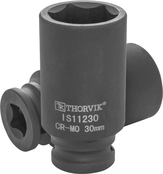Головка торцевая ударная глубокая 1/2"DR, 30 мм Thorvik IS11230
