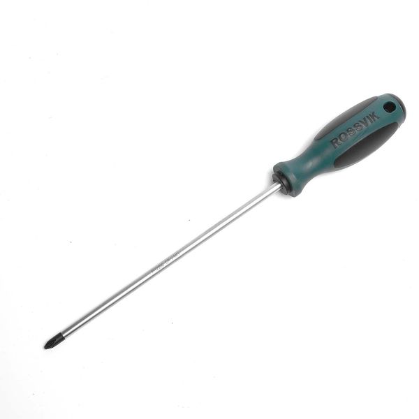 Отвертка крестовая ROSSVIK PH2200 (PH2*200 мм)