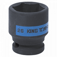 Головка торцевая ударная шестигранная 1/2", 26 мм KING TONY 453526M
