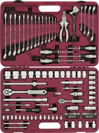 Набор инструмента универсальный 1/4", 1/2"DR, 101 предмет Thorvik UTS0101