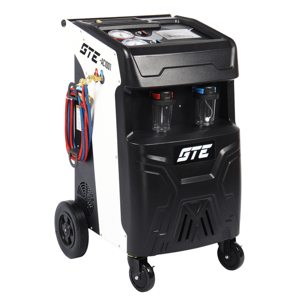 Полуавтоматическая установка для заправки кондиционеров GTE-AC1001, R-134a, 60 л/мин