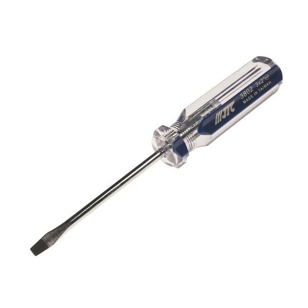 Отвертка шлицевая с намагниченным наконечником JTC-3802 (SL 3,0х50 мм)