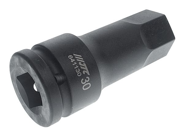 Головка торцевая ударная JTC-641130 (3/4", HEX, H30, L=100 мм)
