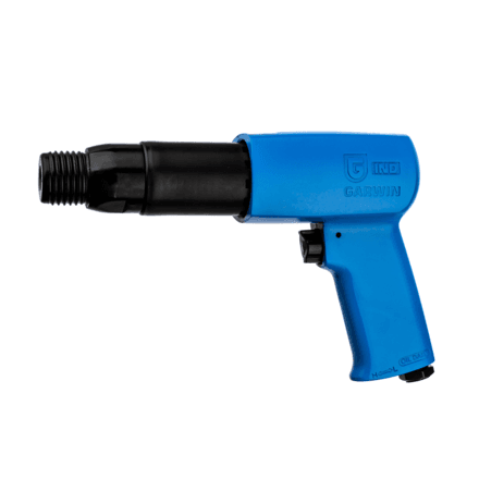 GARWIN INDUSTRIAL 804030-87-3000R Молоток пневматический с 5-ю зубилами 235 мм Энерг. уд. 11 Дж, ROUND (0.401"/10,2 мм)