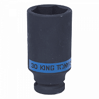 Головка торцевая ударная глубокая шестигранная 1/2", 30 мм KING TONY 443530M