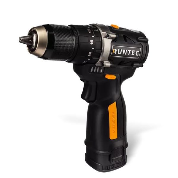 Дрель-шуруповерт ударная аккумуляторная RUNTEC PRO 13 мм,16В, 2*2Ач, 45Нм RUNTEC RT-ID121
