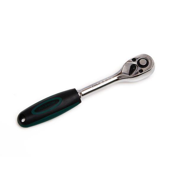 Трещотка ROSSVIK R7238 (3/8", 72 зуба, мягкая ручка)