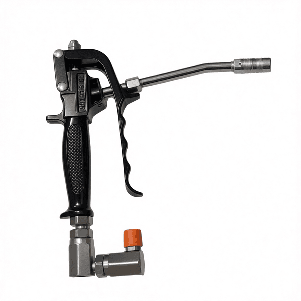 Алюминиевый пистолет для смазки с поворотным вертлюгом Pertropump PP723032, 400 бар