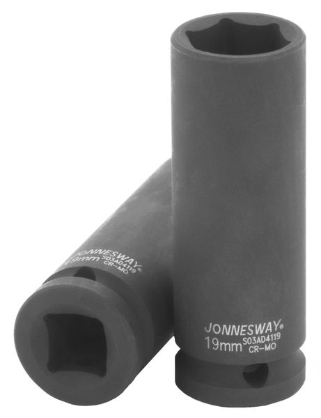 Головка торцевая ударная глубокая JONNESWAY (1/2";DR, 19 мм)