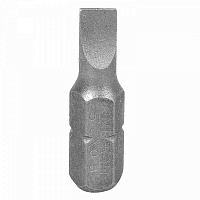 Вставка (бита) торцевая 1/4", Slotted, 5х0.8 мм, L = 25 мм KING TONY 102505S1