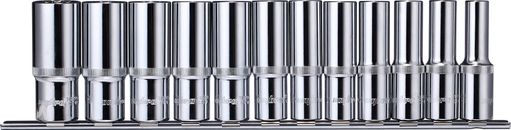 Набор головок торцевых глубоких 12 гранных Ombra 912212 (1/2" DR на держателе, 10-24 мм, 12 предметов)