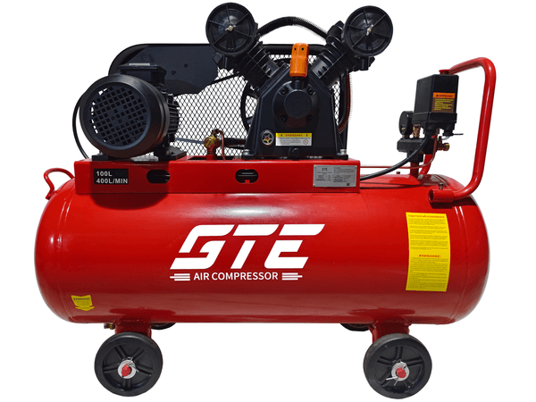 Компрессор поршневой ременной GTE MR4200400B (220 В, 400 л/мин, ресивер-200 л)