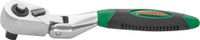 RD02 Рукоятка трещоточная миниатюрная с шарниром 1/4"DR, 60 зубцов