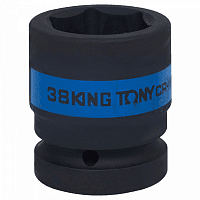 Головка торцевая ударная шестигранная 1", 38 мм KING TONY 853538M