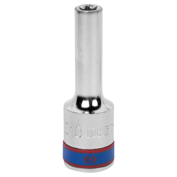Головка торцевая TORX Е-стандарт 1/2", E10, L = 77 мм KING TONY 427510M