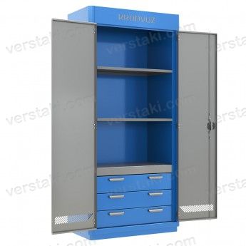 Шкаф для хранения инструмента KronVuz Box 1330 (RAL 5005/7012)
