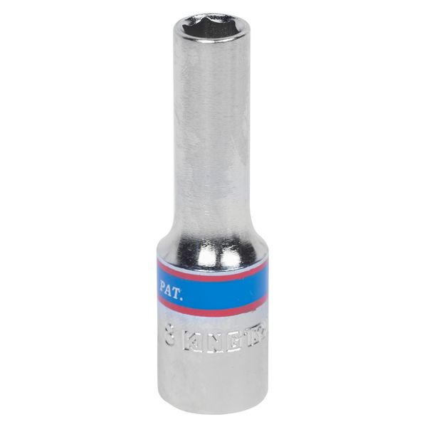 Головка торцевая глубокая шестигранная 3/8", 8 мм KING TONY 323508M