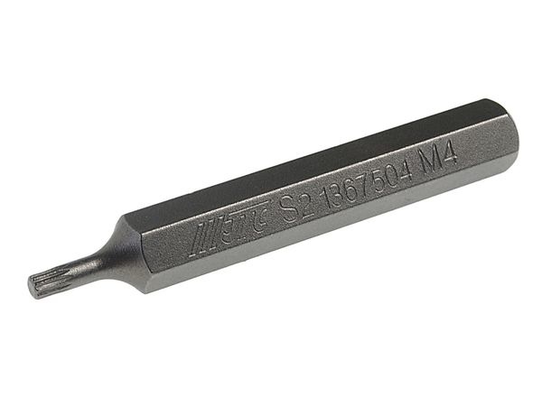 Бита SPLINE удлиненная JTC-1367504 (M4х75 мм, 10 мм, S2)