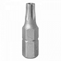 Вставка (бита) торцевая 1/4" TORX, T7, L = 25 мм, с отверстием KING TONY 102507U
