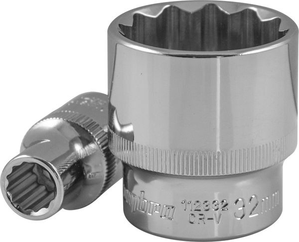 Головка торцевая 12-гранная Ombra 112308 (1/2"DR, 8 мм)
