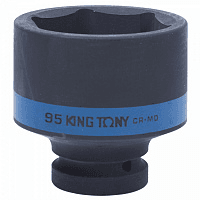 Головка торцевая ударная шестигранная 1", 95 мм KING TONY 853595M