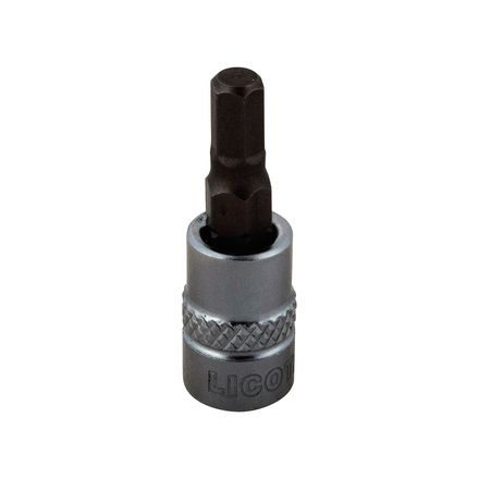 Licota H2H030 Головка торцевая с шестигранной вставкой 1/4" 3 мм