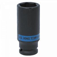 Головка торцевая ударная глубокая шестигранная 1/2", 25 мм KING TONY 443525M