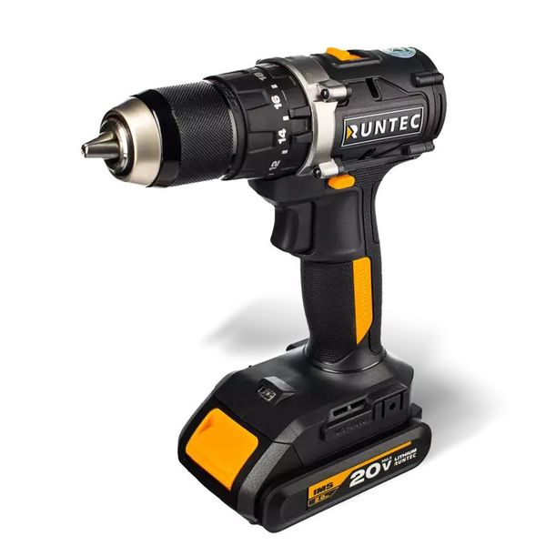 Дрель-шуруповерт ударная аккумуляторная RUNTEC PRO 13 мм 20В 2*2Ач 55Нм RUNTEC RT-ID222