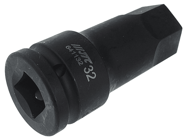 Головка торцевая ударная JTC-641132 (3/4", HEX, H32, L=100 мм)