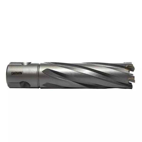 Сверло корончатое GARWIN INDUSTRIAL 102845-29 (29 мм, с твспл. пласт., унив. хвостовик 3/4", WELDON/NITTO ф19,05 мм, TCT, глубина сверления Lap50 мм)