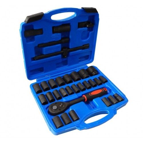 Набор инструментов 32пр.1/2'' FORCEKRAFT FK-4323-5MPB