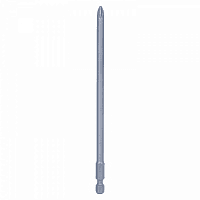 Вставка (бита) торцевая 1/4", Phillips, PH2, L = 150 мм, для шуруповерта KING TONY 711502P
