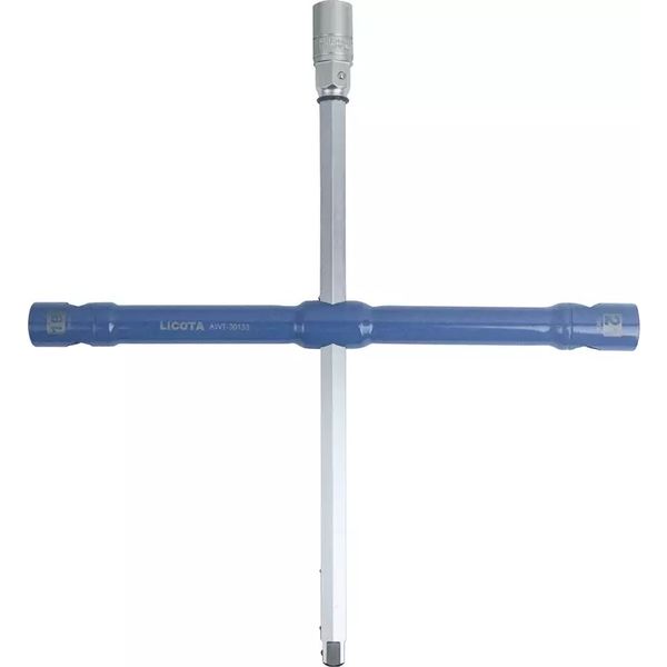 Баллонный ключ складной Licota AWT-30133 (1/2", 17, 19, 21 мм)
