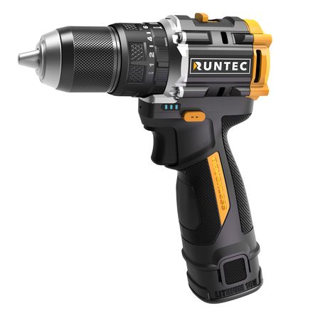 Дрель-шуруповерт ударная аккумуляторная RUNTEC PRO RT-ID124 (13 мм, 16 В, 2*2 Ач, 50 Нм)