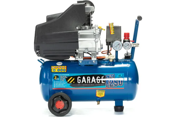 Масляный воздушный поршневой компрессор Garage 8142210, PK 24.F250/1,5