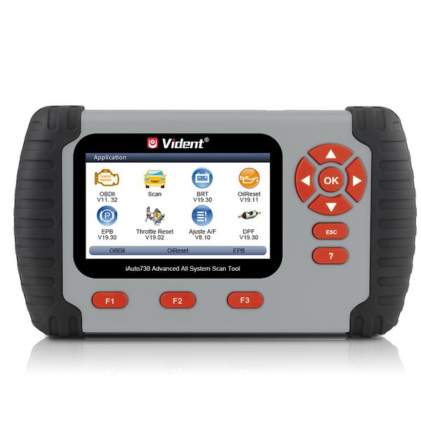 Сканер диагностический OBD2 4.3" VIDENT iAuto730RU