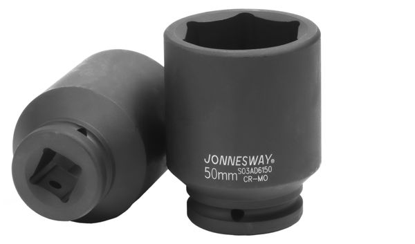 Головка торцевая ударная глубокая JONNESWAY S03AD6150 (3/4";DR, 50 мм)