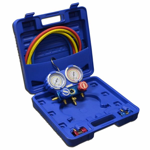 Коллектор манометрический в кейсе VMG-2 R134A-B
