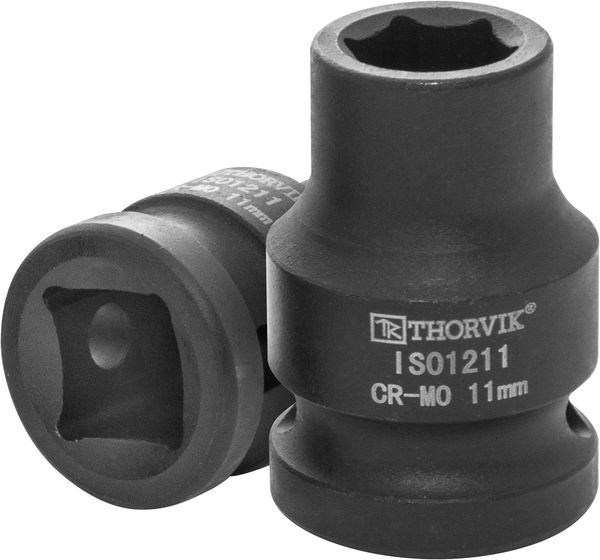 Головка торцевая ударная 1/2"DR 11 мм Thorvik IS01211