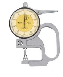ASIMETO 491-02-0 Толщиномер индикаторный 0 — 10 мм, L=120 мм, 0,01 мм
