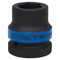 Головка торцевая ударная шестигранная 1", 27 мм KING TONY 853527M