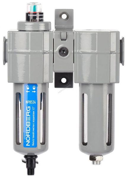 Фильтр воздушный тонкой очистки + осушитель PRO, 1/2" NORDBERG NP8534