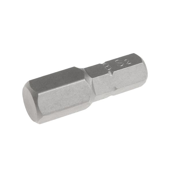 Бита HEX 6-ти гранная JTC-1152508 (H8х25 мм, 1/4" DR, S2)