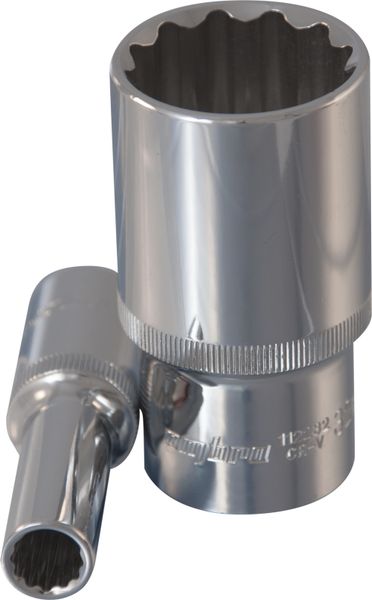 Головка торцевая глубокая 12-гранная Ombra 112222 (1/2" DR, 22 мм)