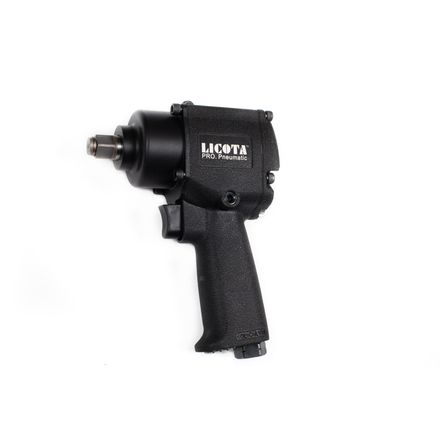Licota PAW-04057 Гайковерт пневматический ударный 1/2" 610 Нм (62,2 кГм), суперкомпактный, twin hammer