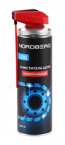 Очиститель цепи NORDBERG LS10-650, 650 мл