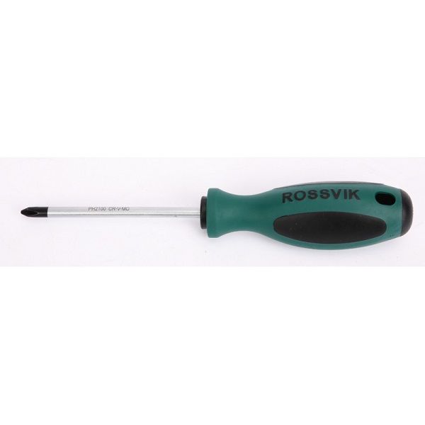 Отвертка крестовая ROSSVIK PH2150 (PH2*150 мм)