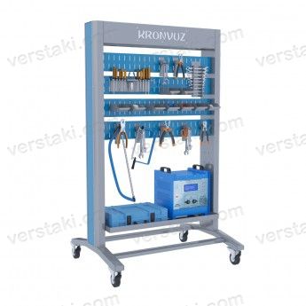 Инструментальная стойка KronVuz Pro Rack 2410 (RAL 7012/5005)